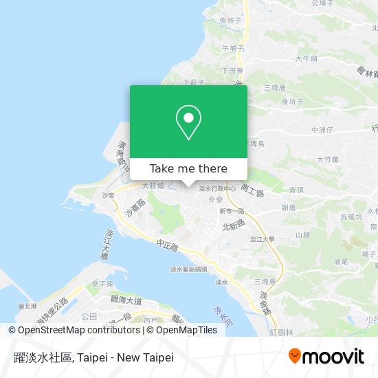躍淡水社區 map