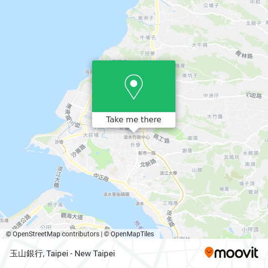 玉山銀行 map