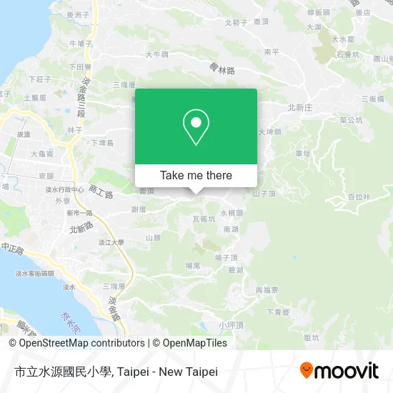 市立水源國民小學地圖