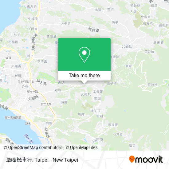 啟峰機車行地圖