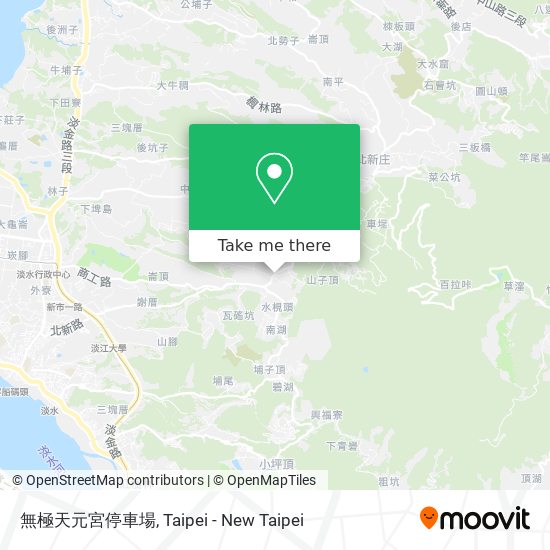 無極天元宮停車場 map