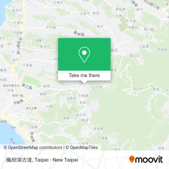 楓樹湖古道 map