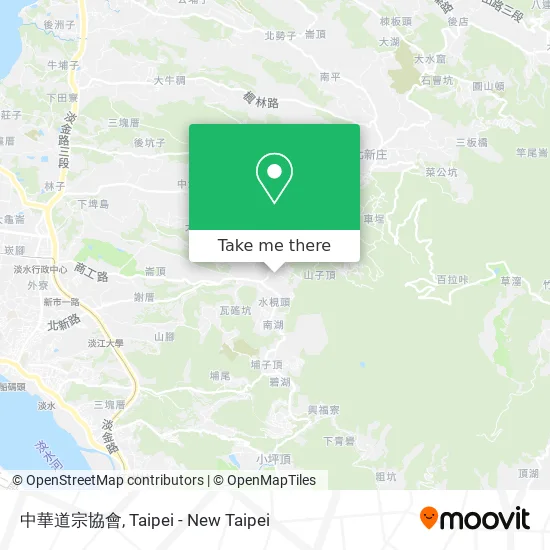 中華道宗協會地圖