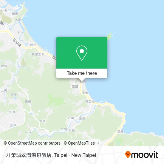 群策翡翠灣溫泉飯店地圖