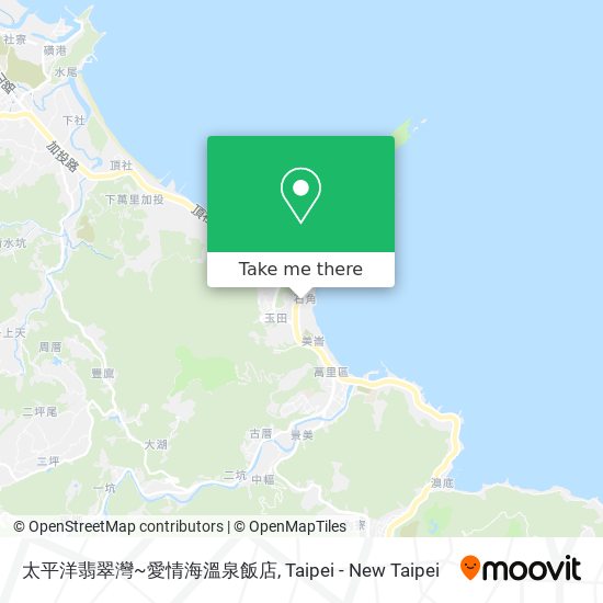 太平洋翡翠灣~愛情海溫泉飯店 map