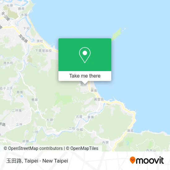 玉田路 map