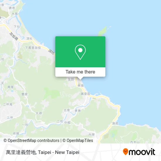 萬里達義營地 map