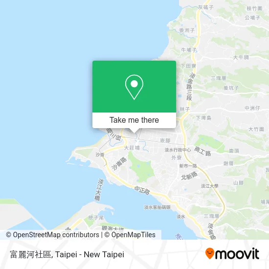 富麗河社區地圖