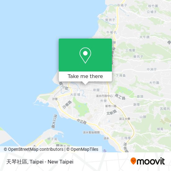 天琴社區 map