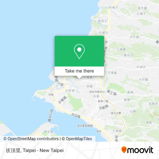 崁頂里地圖