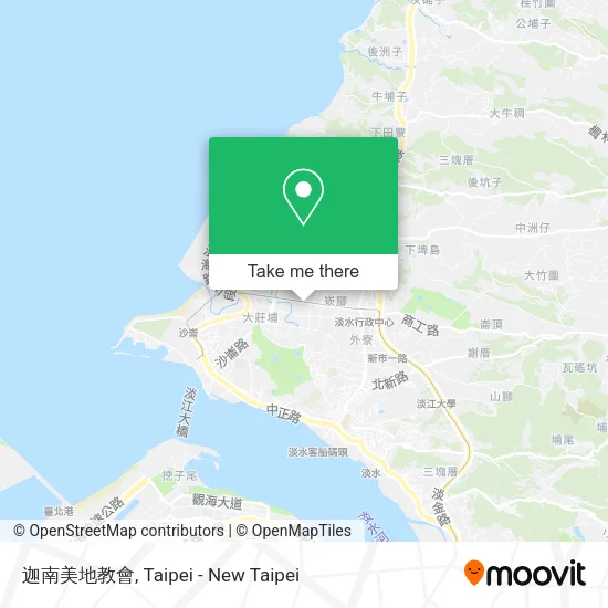 迦南美地教會地圖
