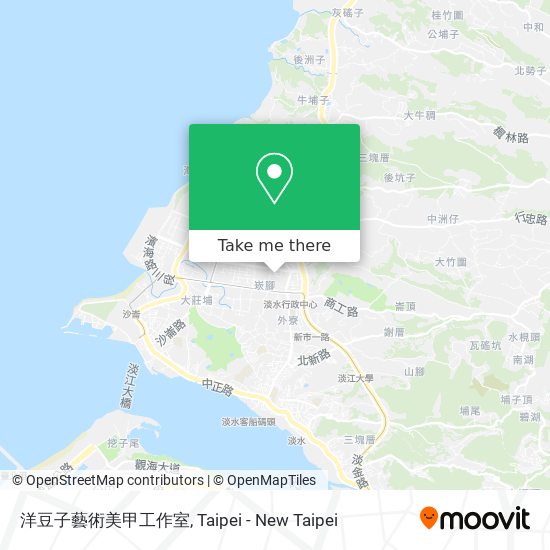 洋豆子藝術美甲工作室 map