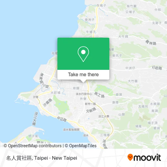 名人賞社區地圖