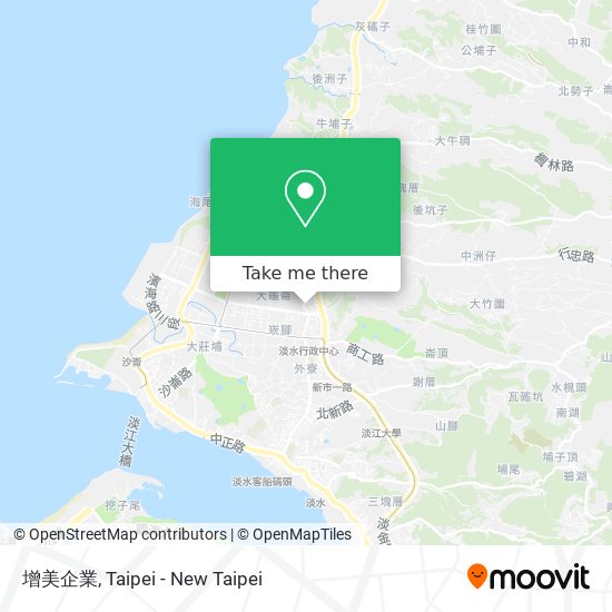 增美企業 map