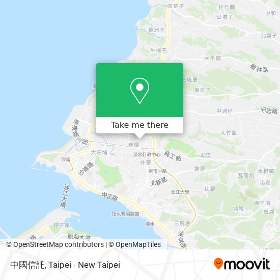 中國信託 map