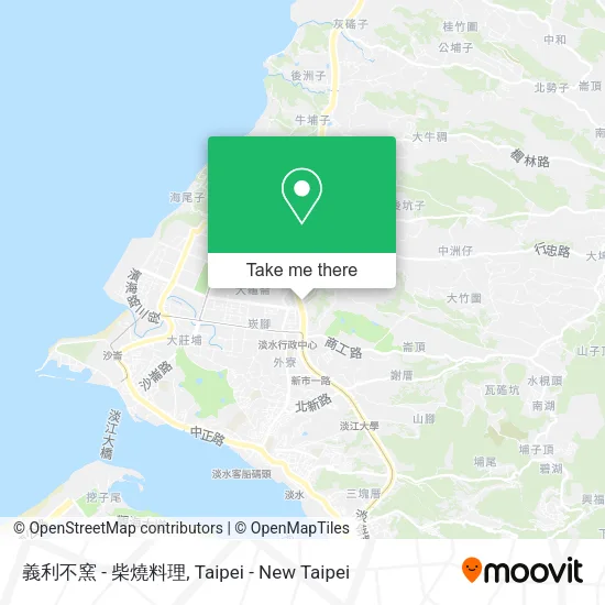 義利不窯 - 柴燒料理地圖