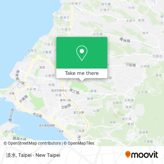 淡水地圖