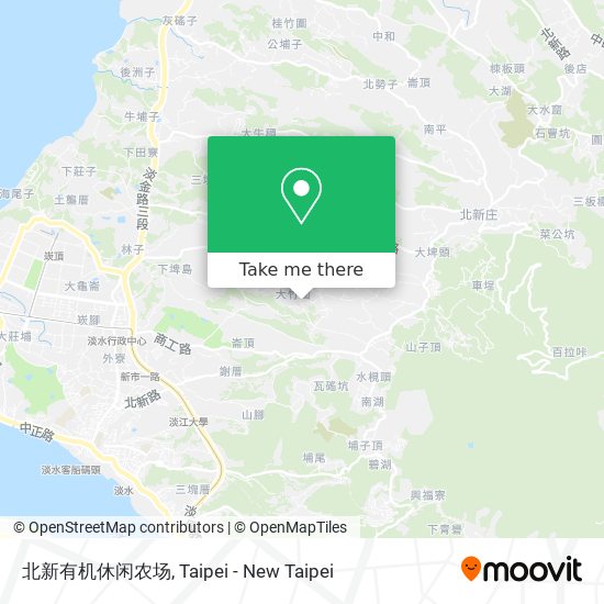 北新有机休闲农场地圖