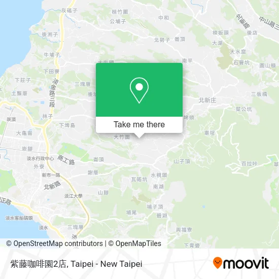 紫藤咖啡園2店地圖
