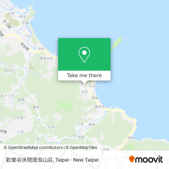 歡樂谷休閒渡假山莊 map