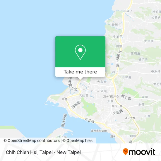 Chih Chien Hsi map