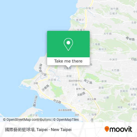 國際藝術籃球場 map