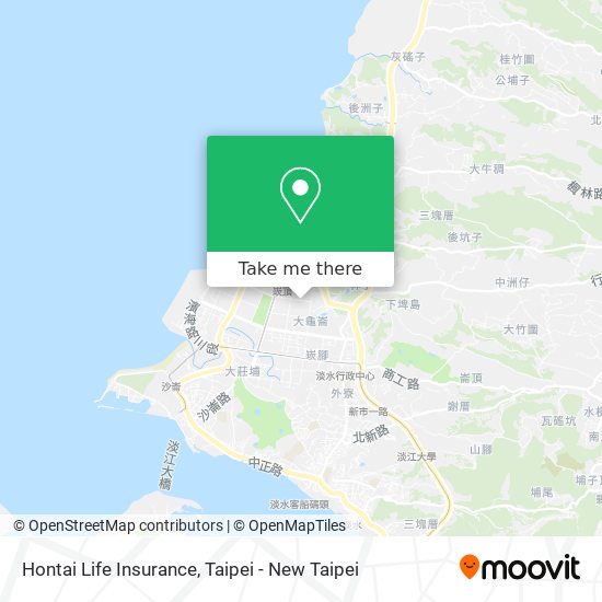 Hontai Life Insurance地圖