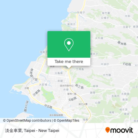 淡金車業 map