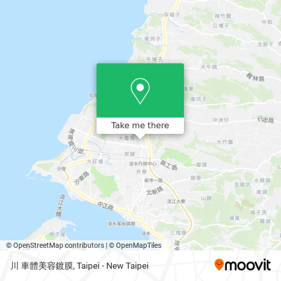川 車體美容鍍膜 map