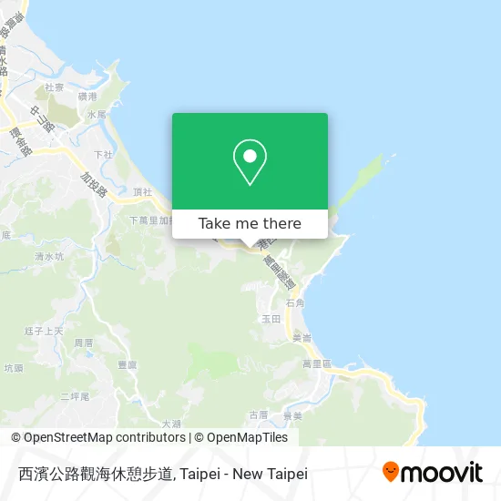 西濱公路觀海休憩步道 map