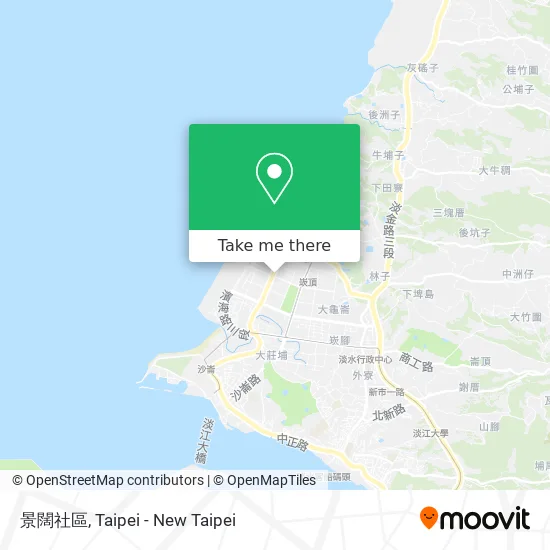景闊社區 map