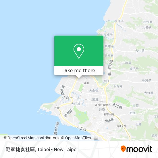 勤家捷奏社區 map