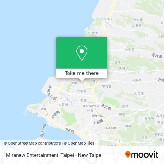 Miranew Entertainment map