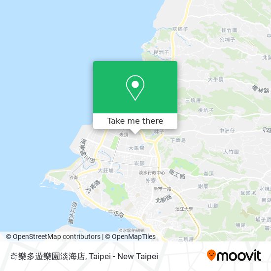 奇樂多遊樂園淡海店 map