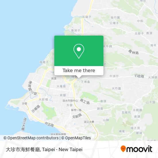 大珍市海鮮餐廳 map
