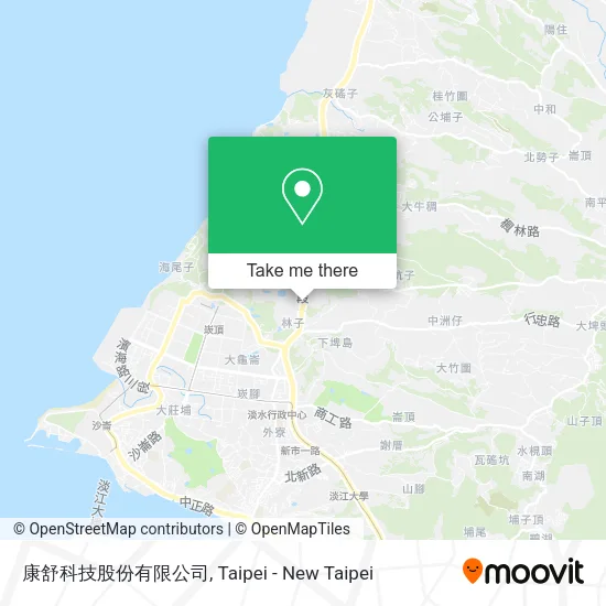康舒科技股份有限公司地圖