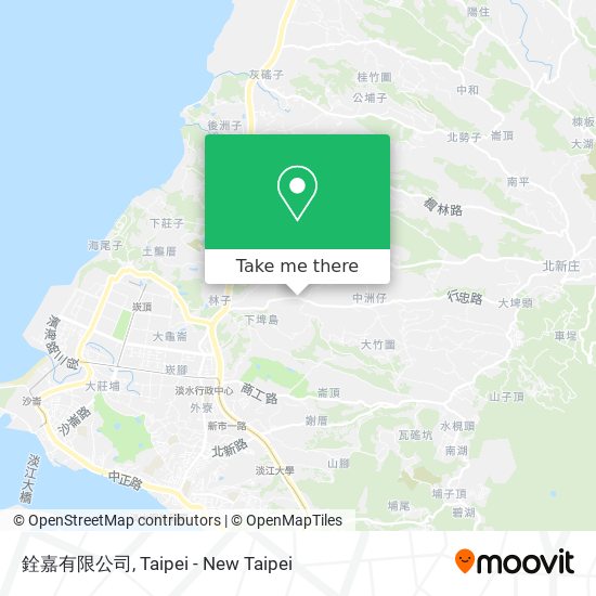 銓嘉有限公司 map