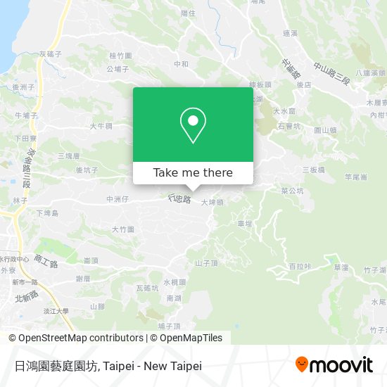 日鴻園藝庭園坊 map