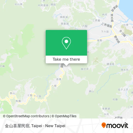 金山喜屋民宿 map