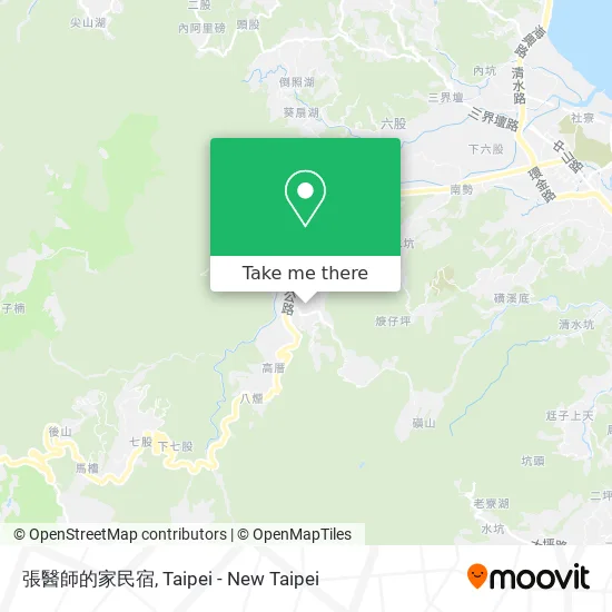 張醫師的家民宿地圖