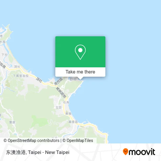 东澳渔港地圖