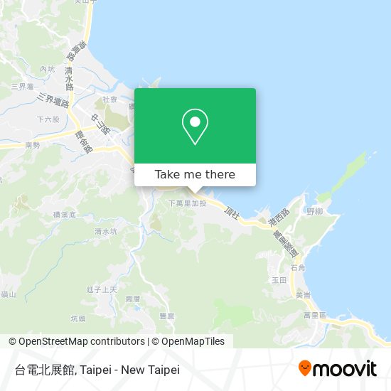 台電北展館 map