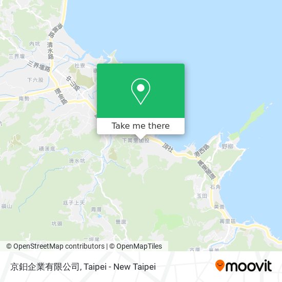 京鈤企業有限公司地圖