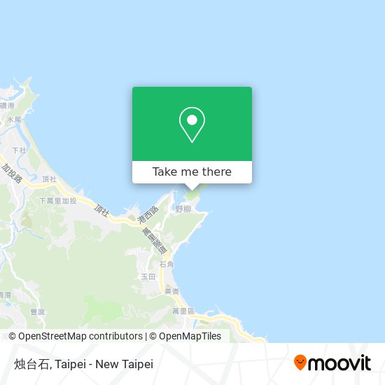 烛台石地圖