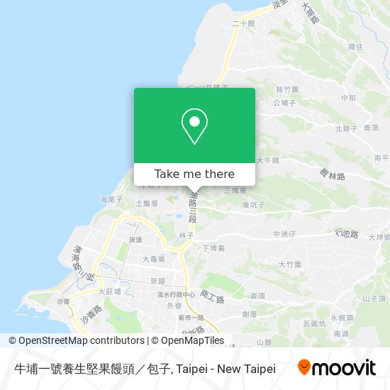牛埔一號養生堅果饅頭／包子 map