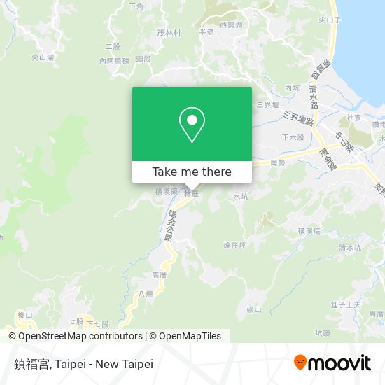 鎮福宮 map