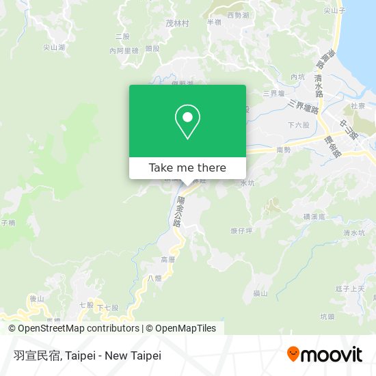 羽宣民宿 map