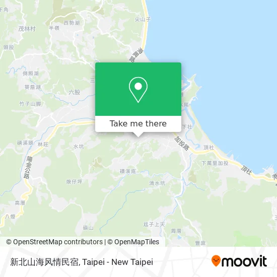 新北山海风情民宿 map
