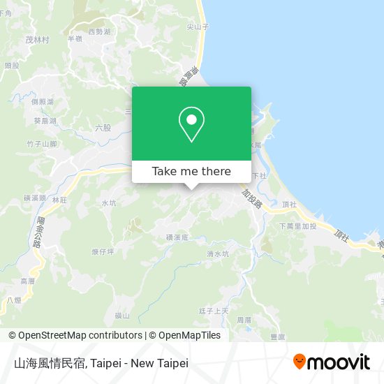 山海風情民宿 map
