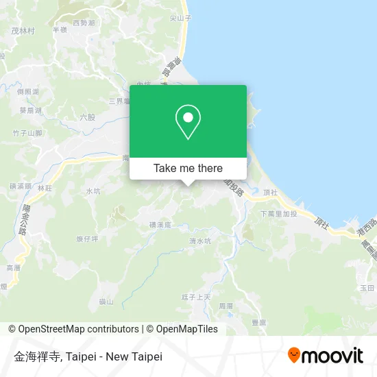 金海禪寺地圖